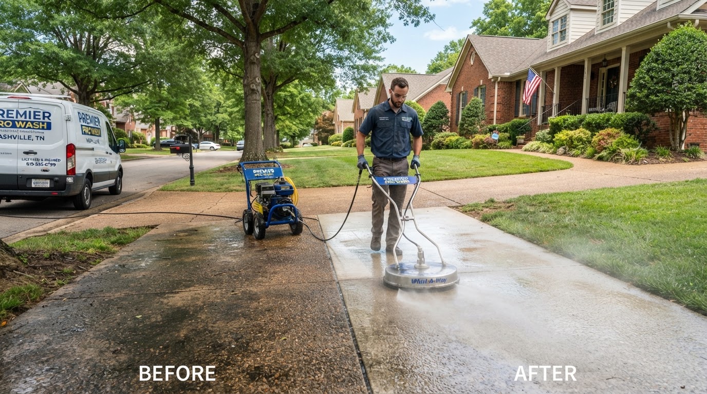 Pressure Washing — service example
