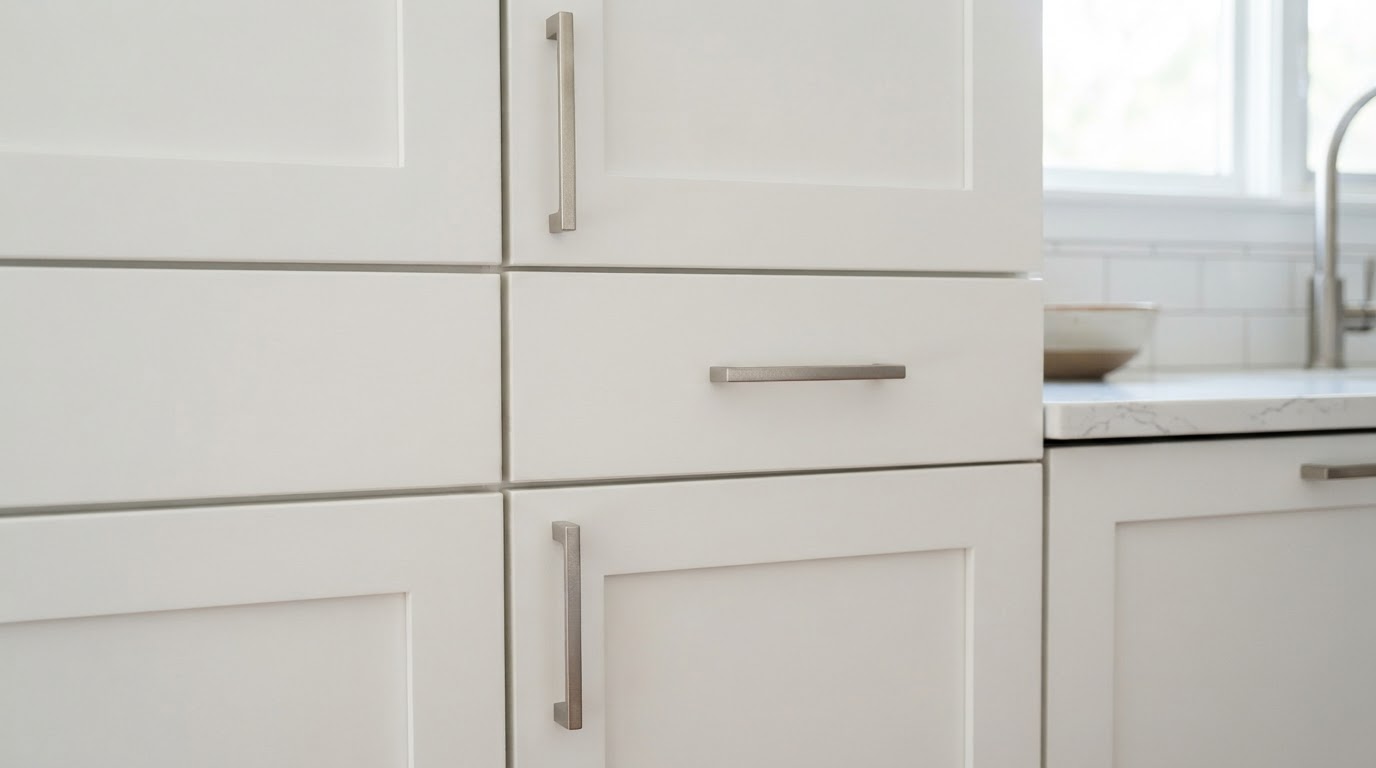 Cabinet Repainting — after (service example)