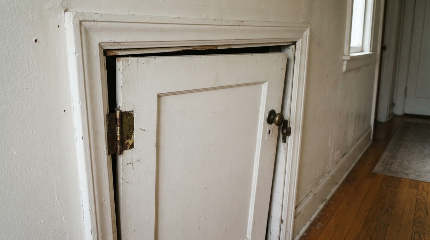 Interior Door Adjustment — before (service example)