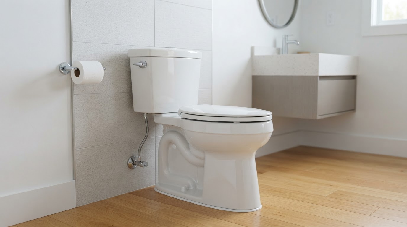 Toilet Replacement — after (service example)