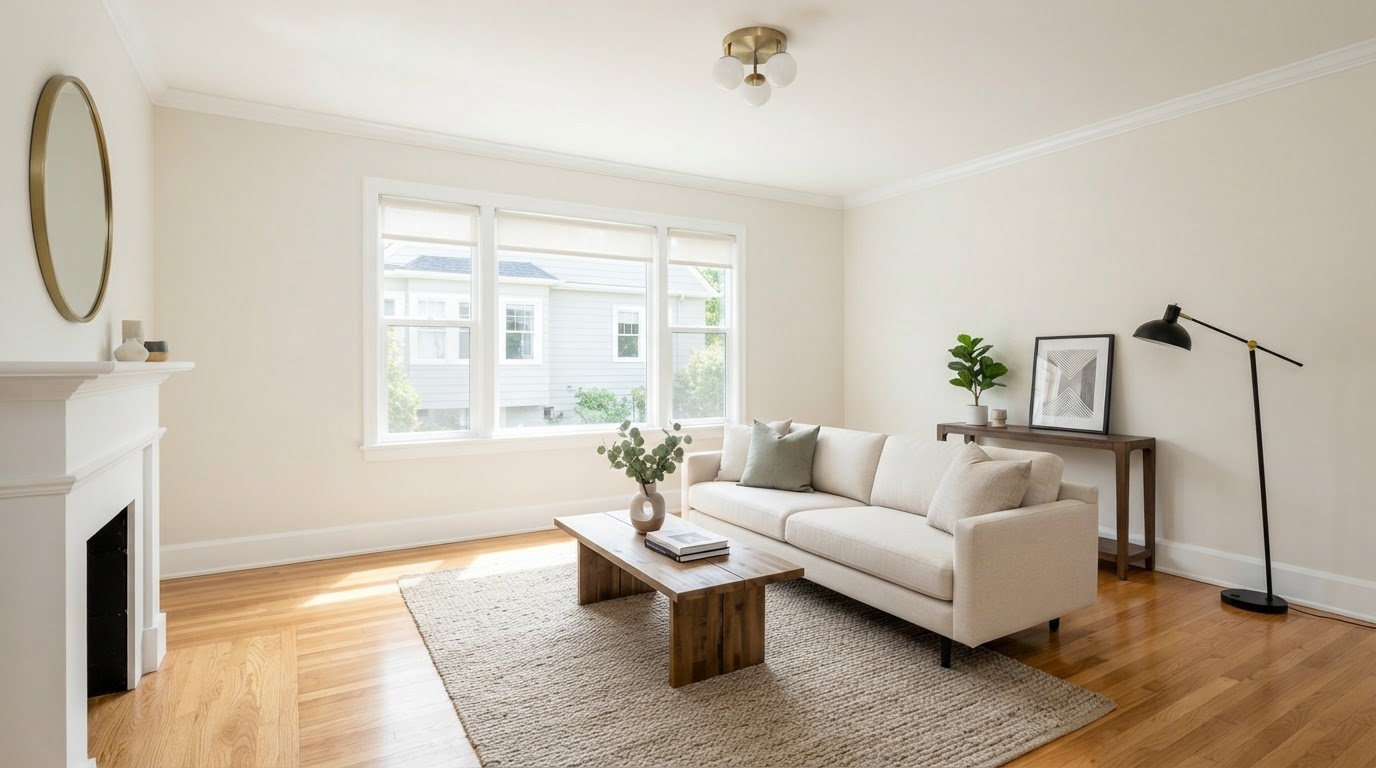 Pre-Listing Room Refresh — after (service example)
