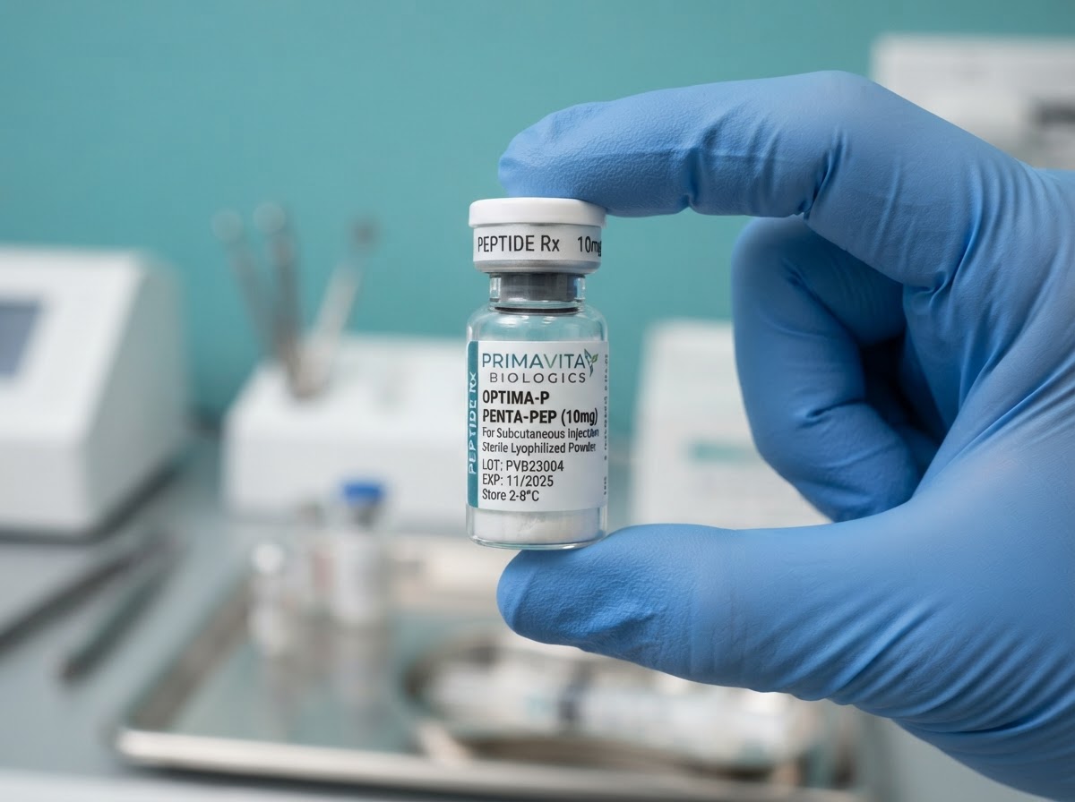 U.S. compounded peptide medication vials