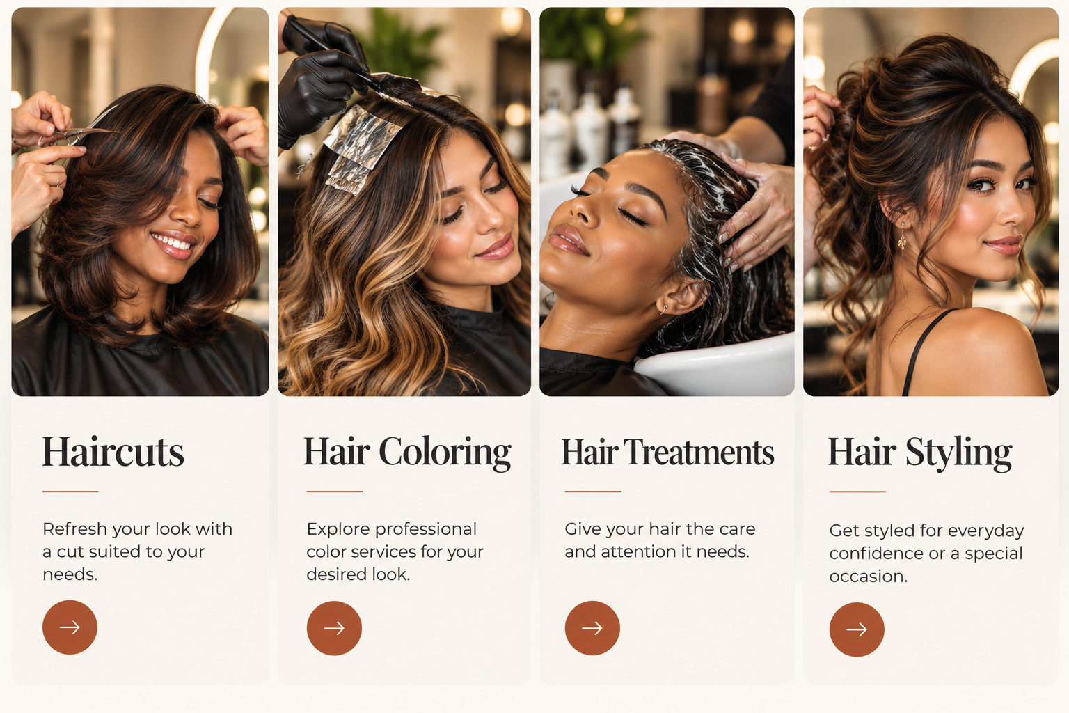 Hair Poetry Services — Haircuts, Hair Coloring, Hair Treatments, and Hair Styling