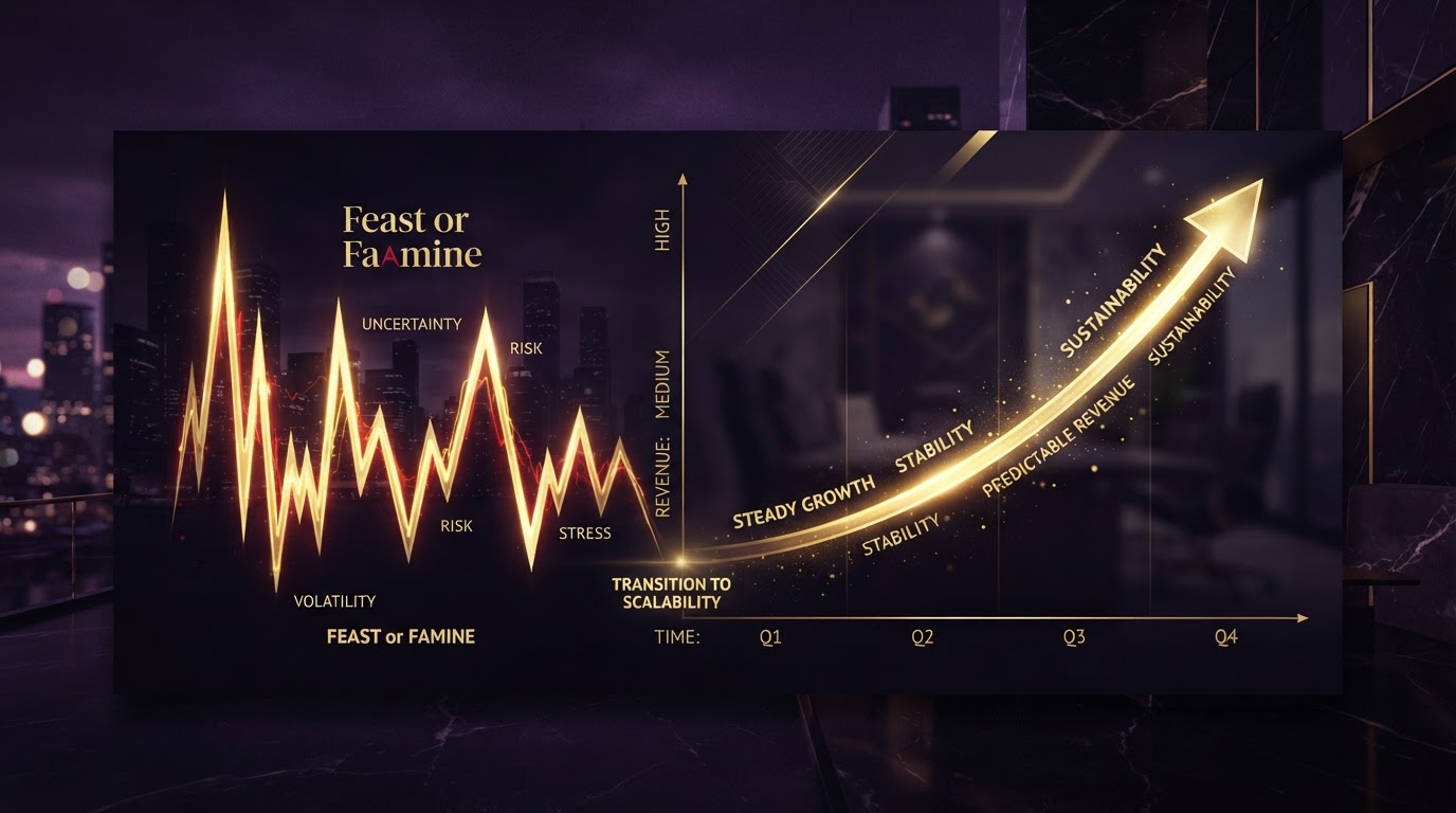 Break the Feast-and-Famine Cycle: How Smart SMEs Engineer Predictable Revenue