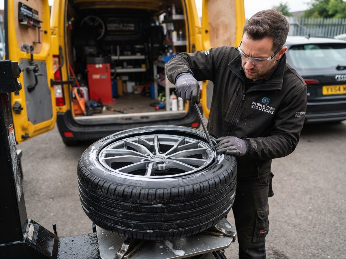 Mobile Tyre Fitting vs a Workshop Visit: Which Is Right for You? — article from Big J Mobile Tyres Service in Harkness