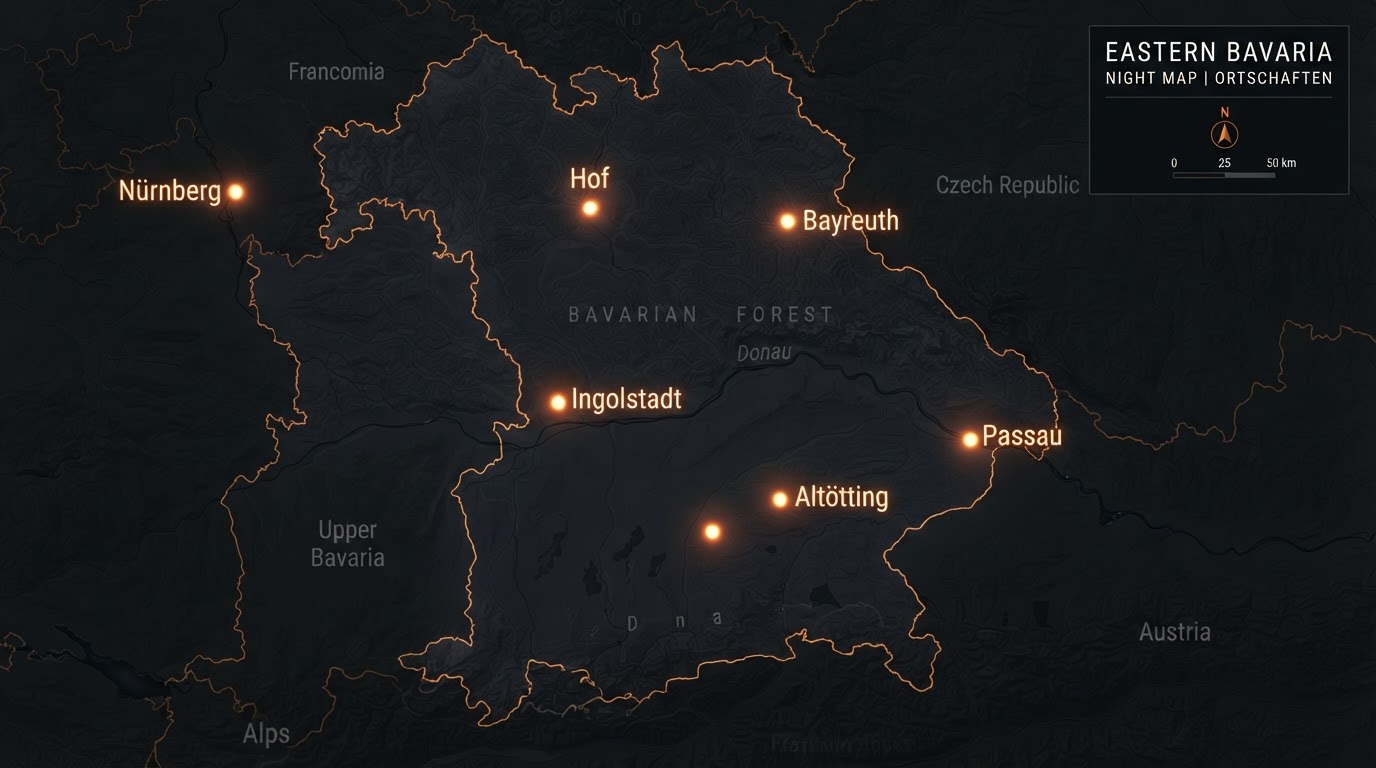 Einsatzgebiet von QBAR in Ostbayern