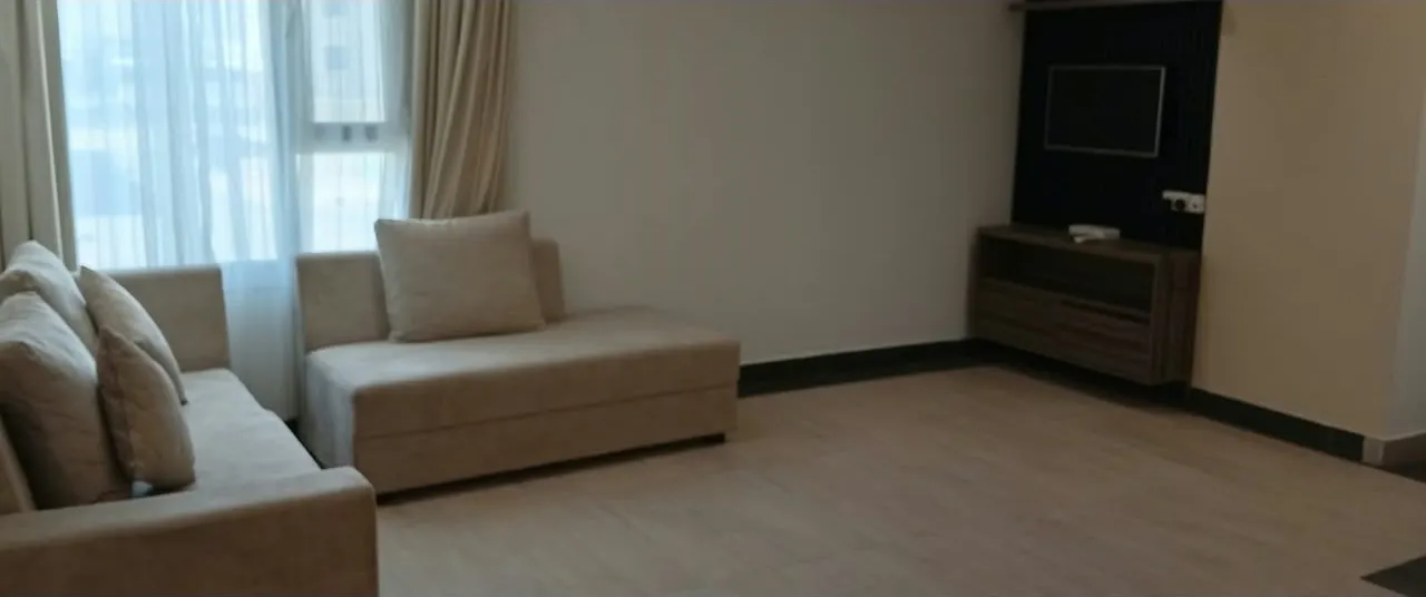 Living area at Royal Hotel Apartments, Al Amerat