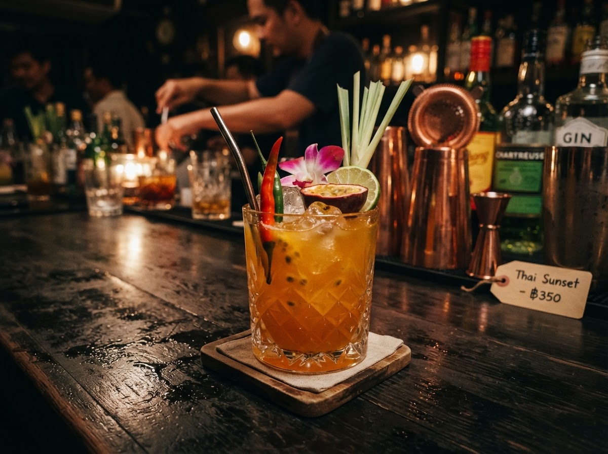 Funky Wok Craft Cocktail