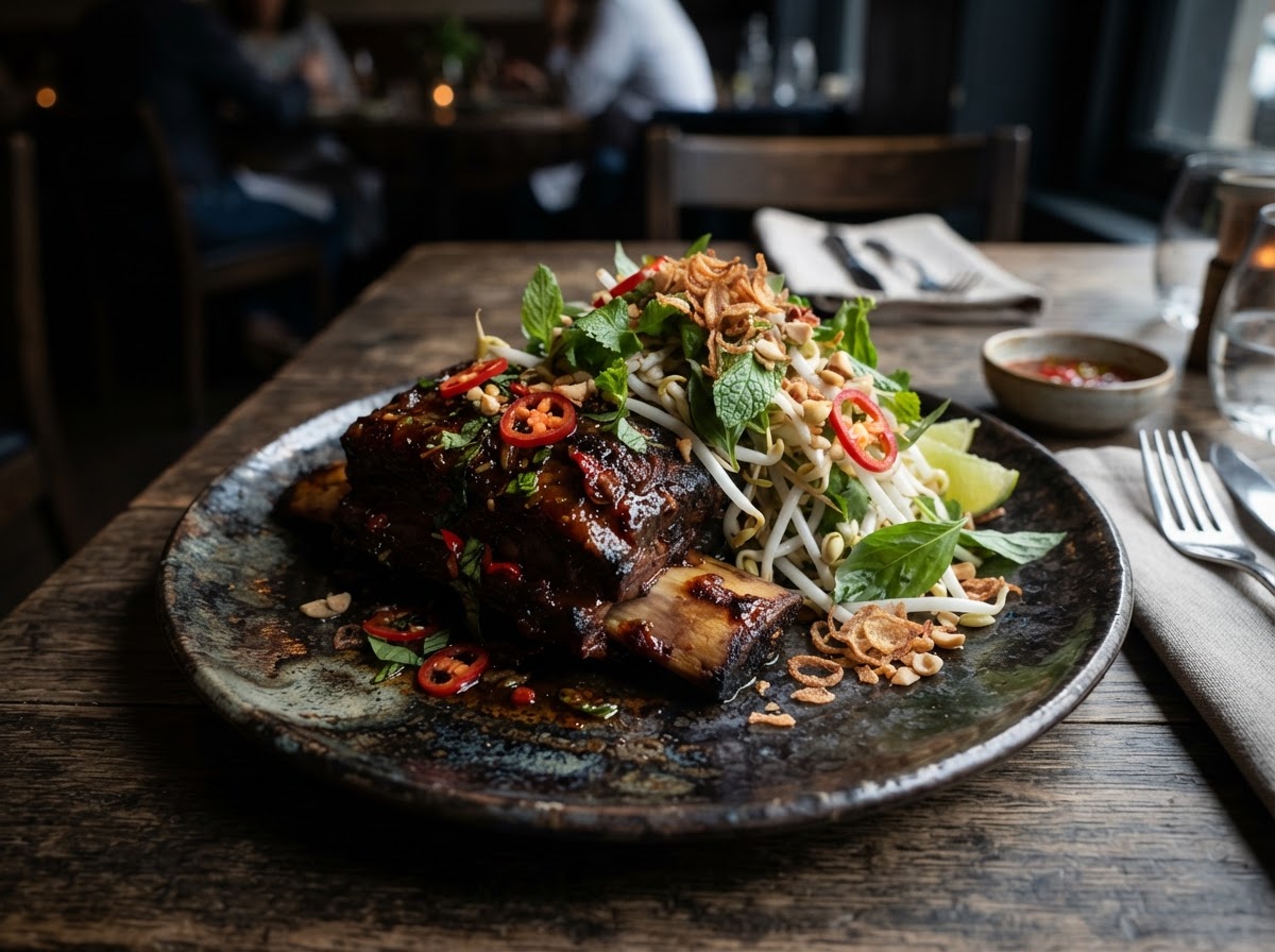 Funky Wok Sticky Beef Ribs
