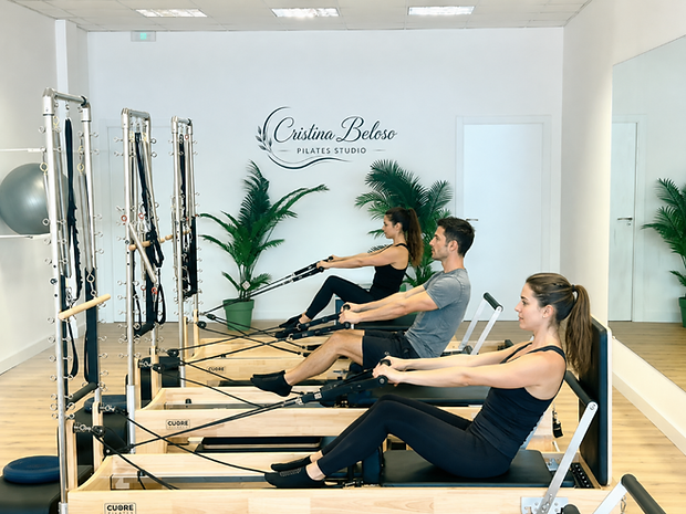 Máquina Pilates Reformer en Studio Pilates Cristina Beloso