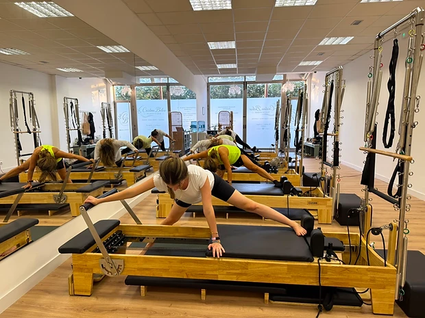 Espacio del estudio de Pilates Cristina Beloso en Baiona