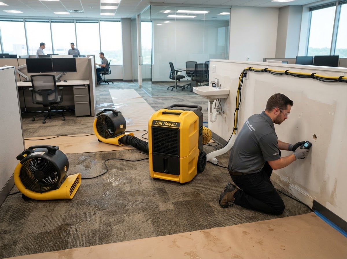 Commercial water damage restoration near Cape Coral