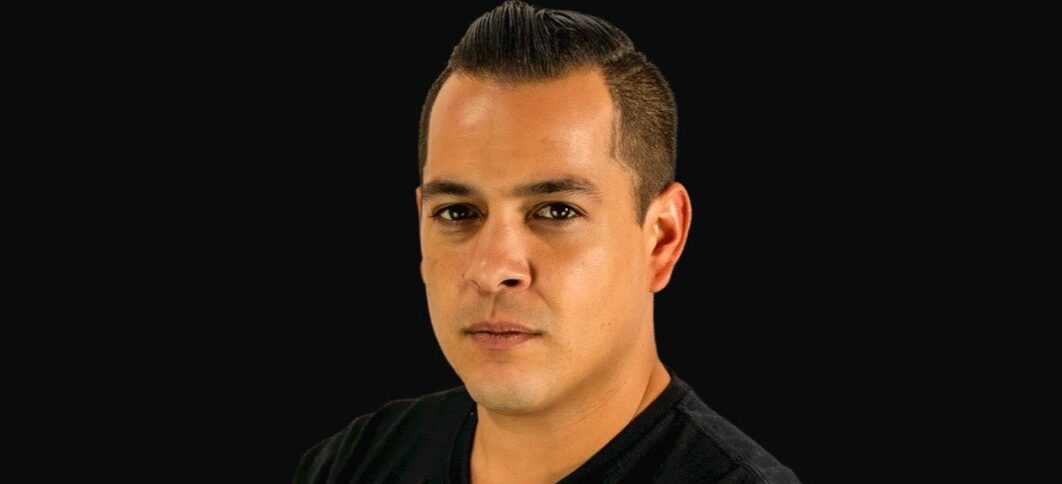 Steven Legacy in a black shirt for Prove Magazine feature