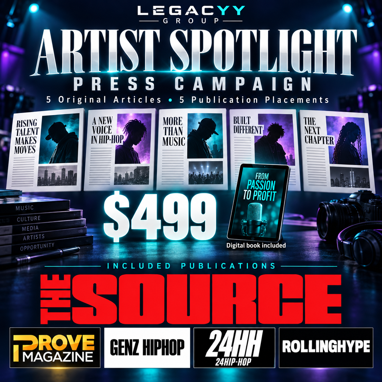 Artist Spotlight Campaign artwork