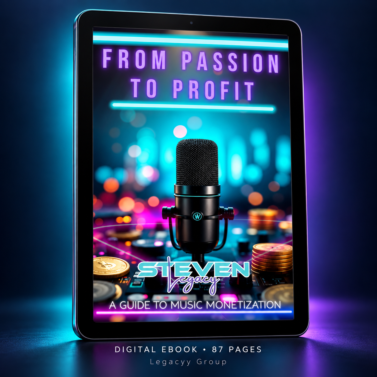 From Passion to Profit ebook cover by Steven Legacy