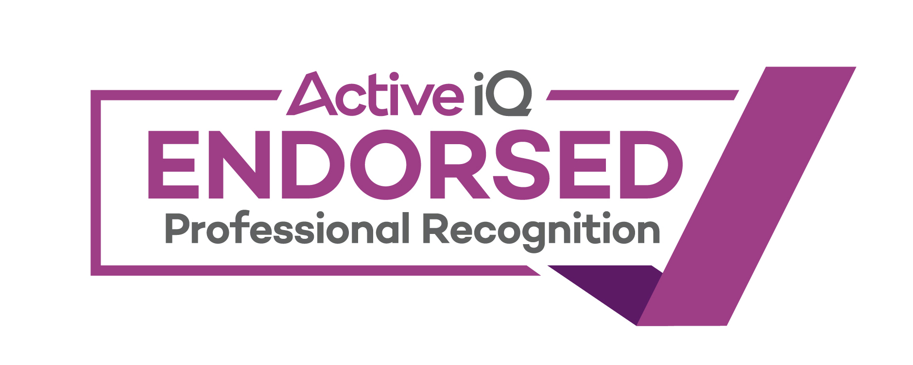 Active IQ Endorsed Professional Recognition