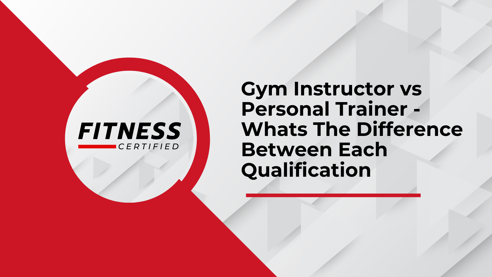 What's The Difference Between A Gym Instructor And A Personal Trainer?