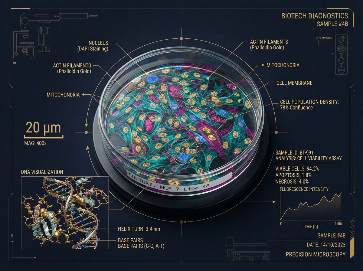 Life Sciences colour render