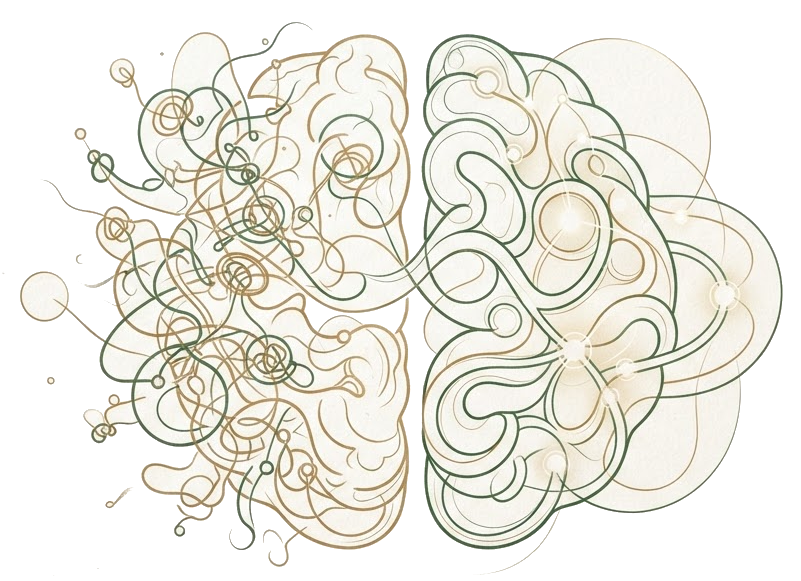 An illustration of the mind transforming itself