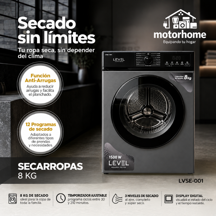 Secarropas Silver 8 KG