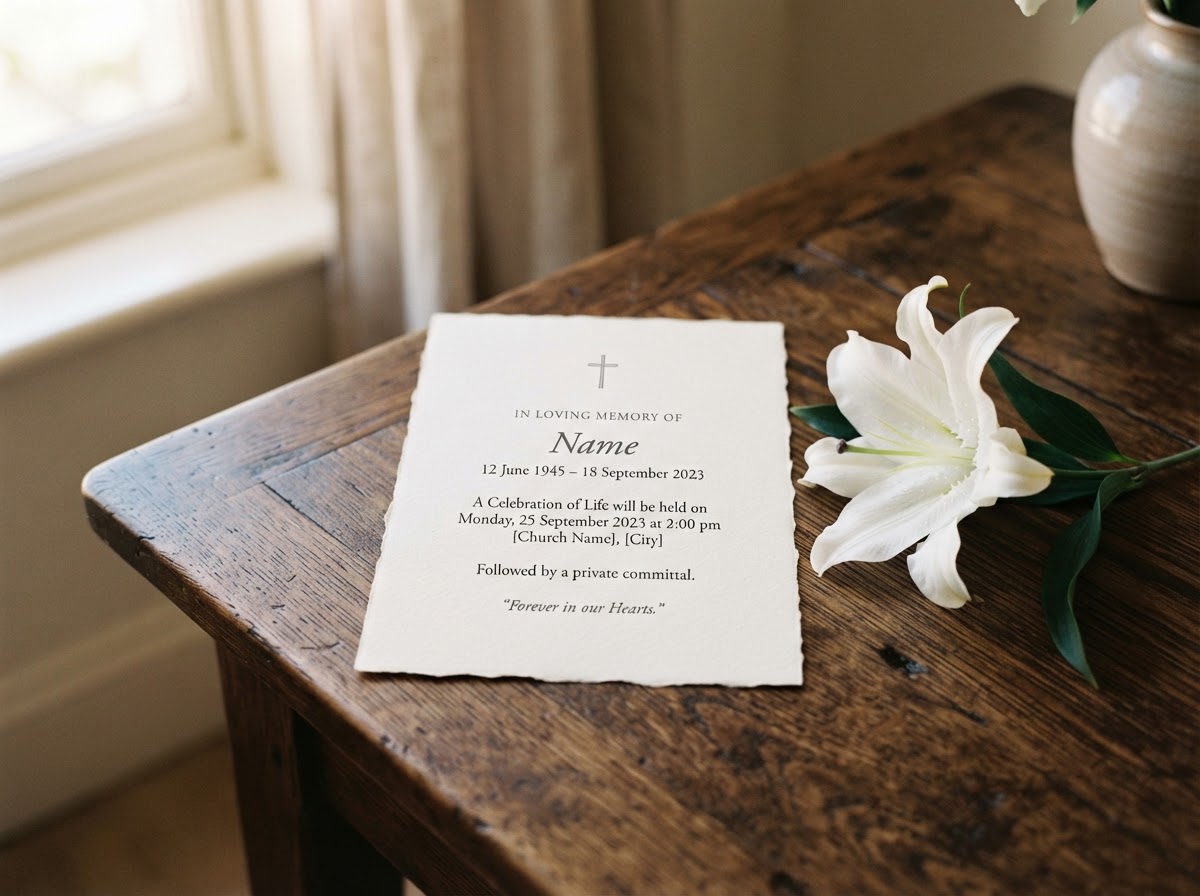 Funeral Notices & Announcements
