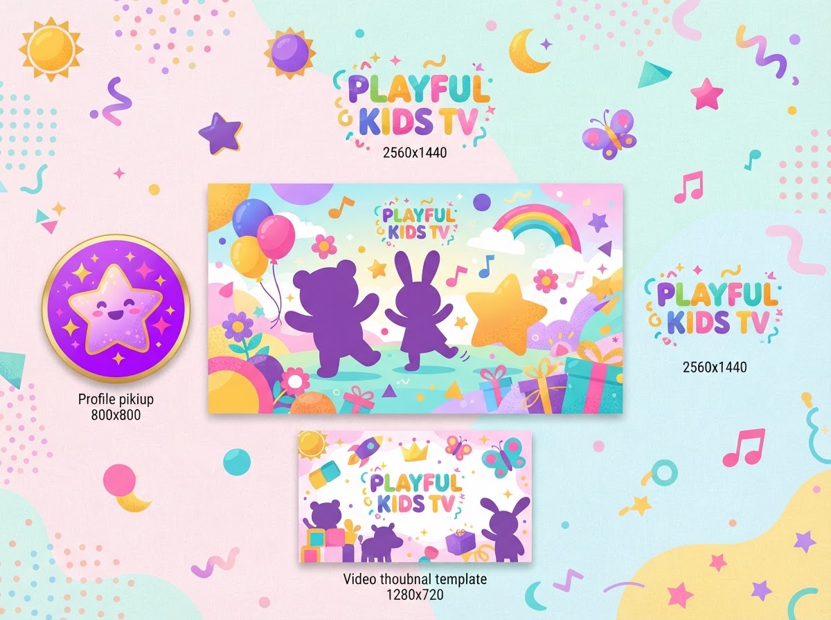 Kids Channel Graphics