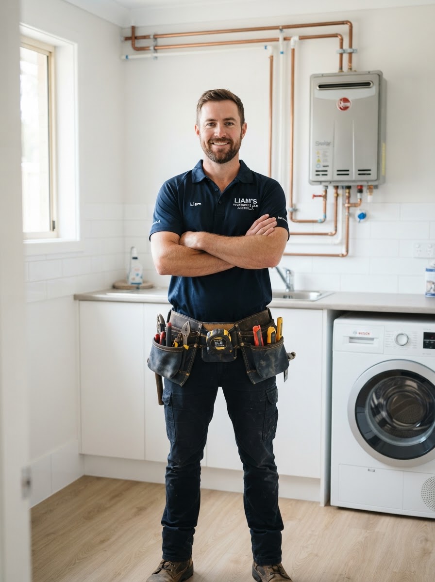 Dane Beazley, founder and master plumber at Gold Coast Plumbing Company