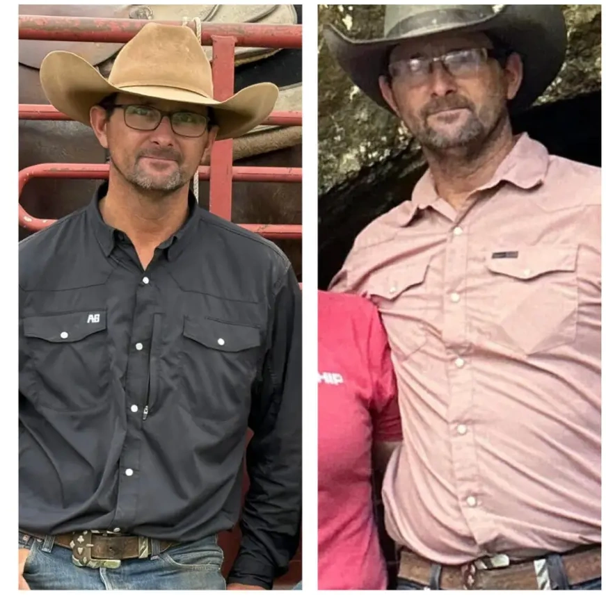 Chris in cowboy hat showing steady 20 lb weight loss progress