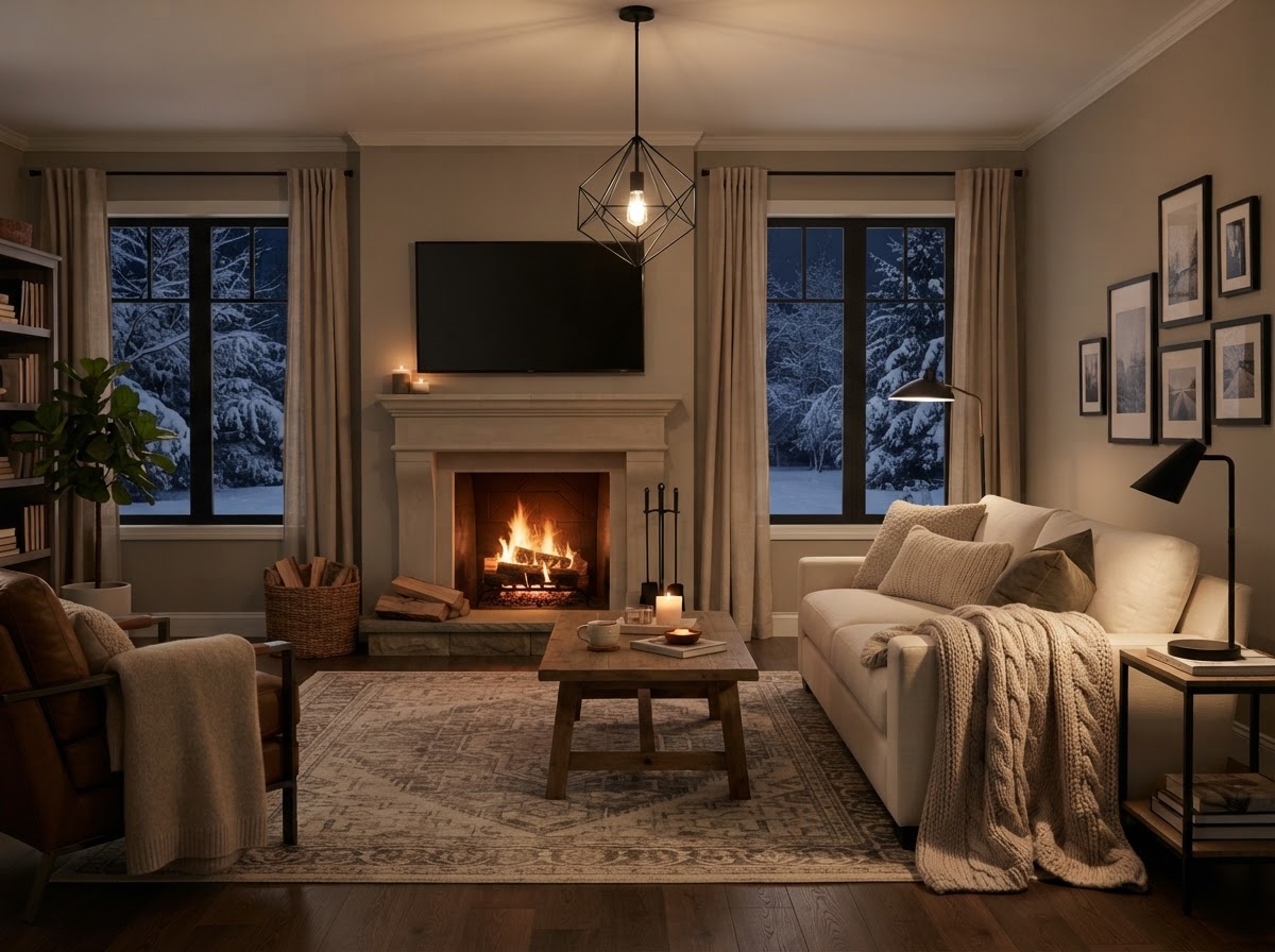 Winter home improvement project