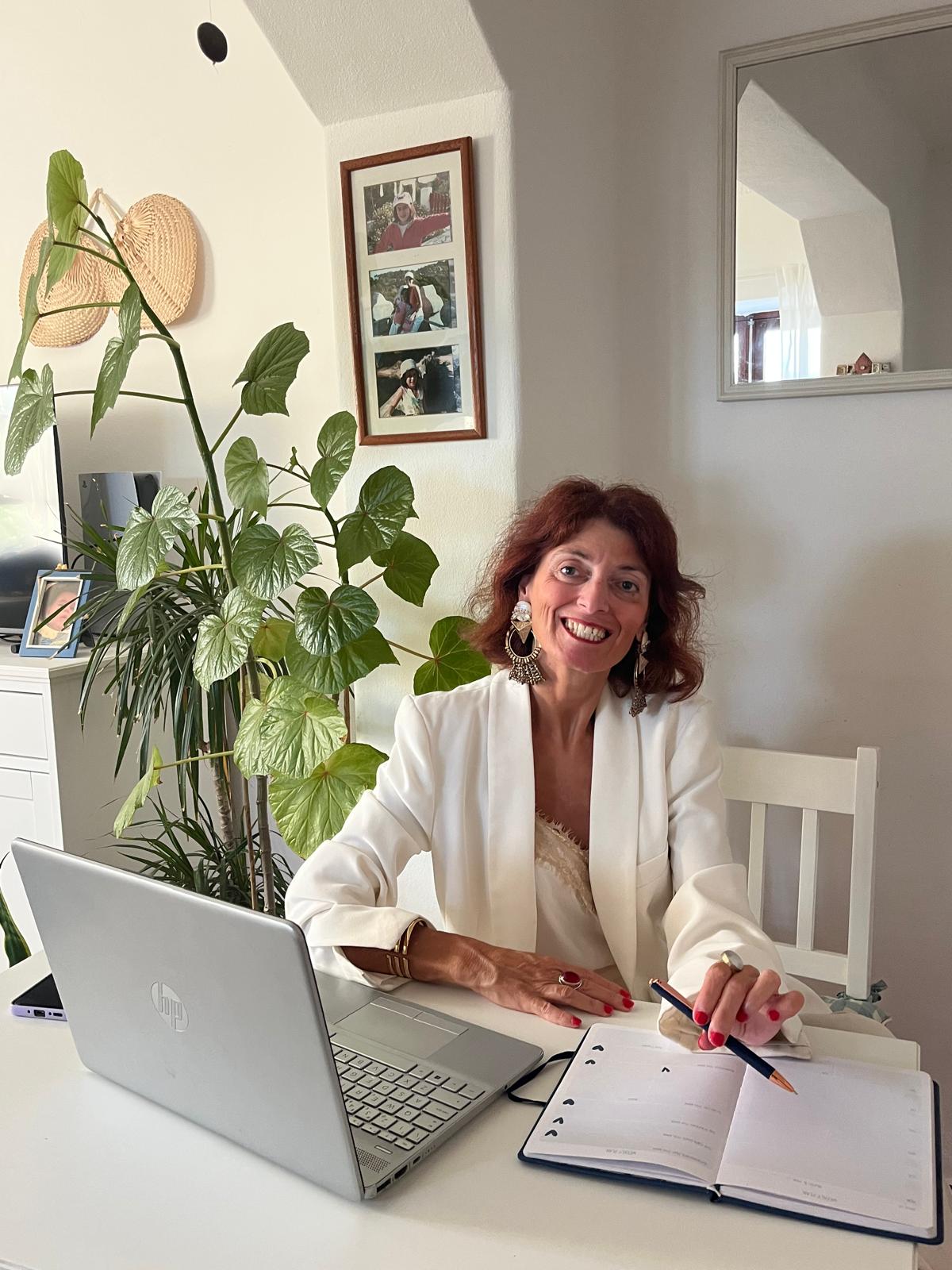 Isabel Bordalo Vicente, mediadora familiar, no seu espaço de trabalho.