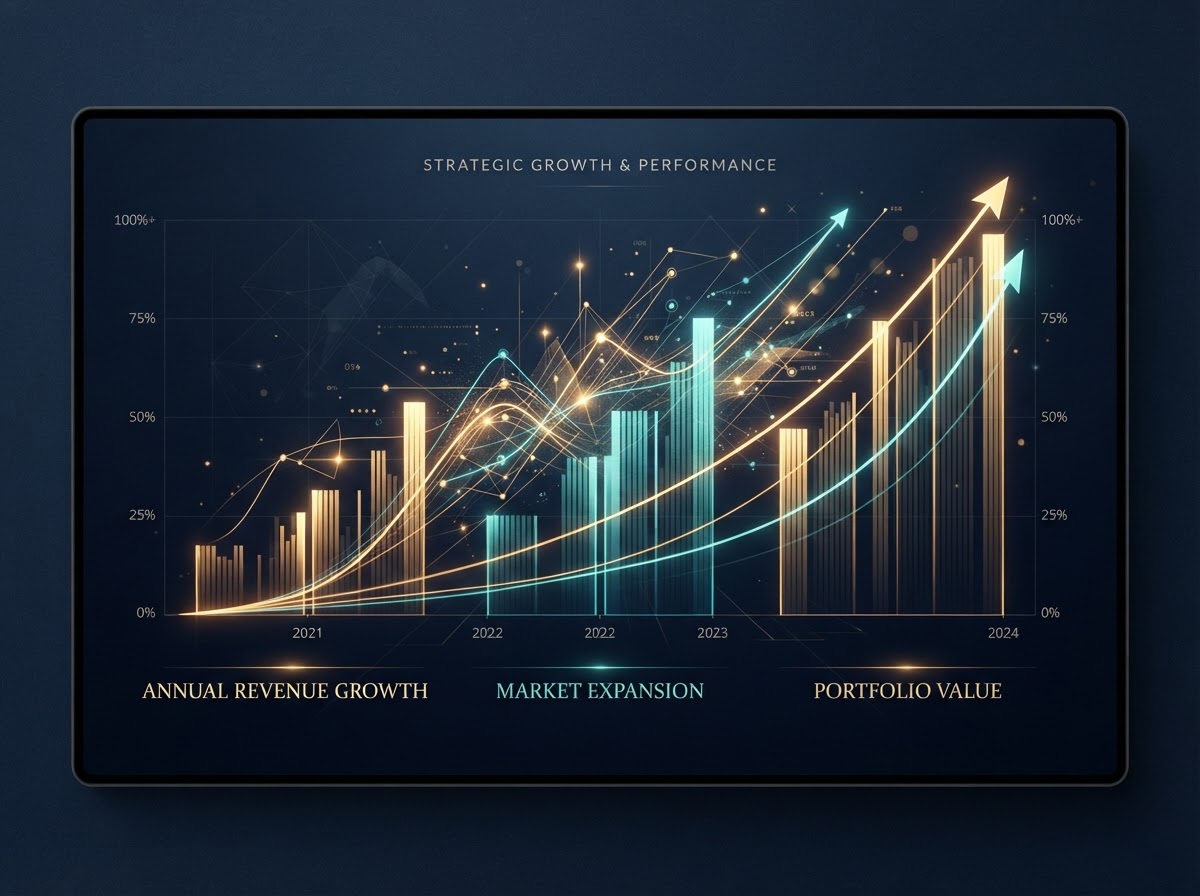 Growth strategy visualization