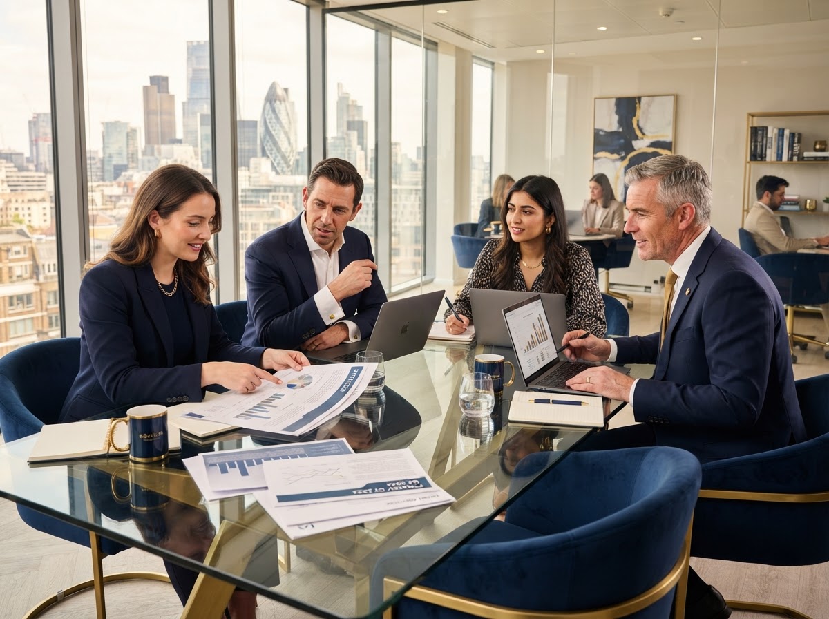 New Age Culture Inc consulting team collaborating on strategy