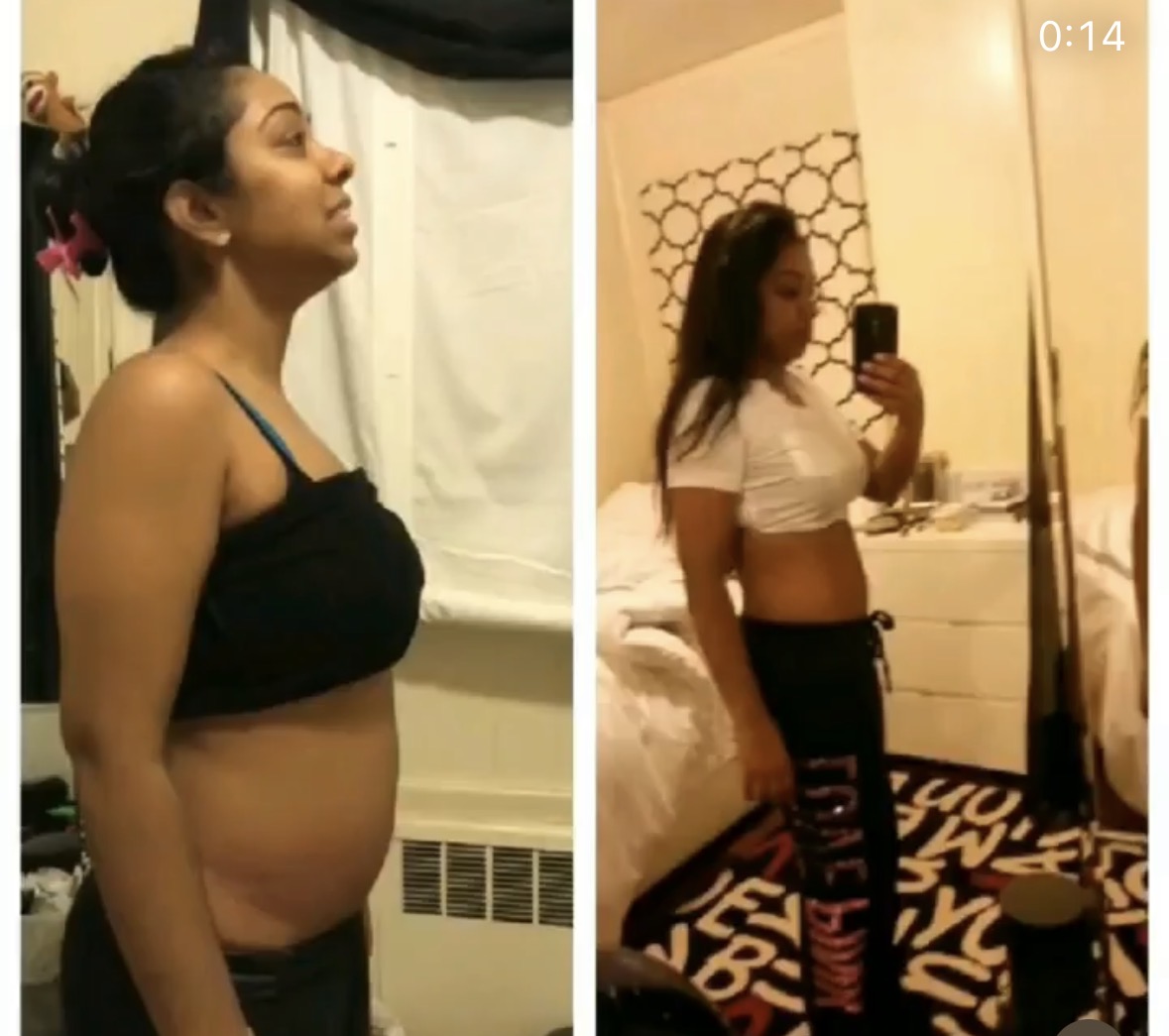 Body recomposition client result