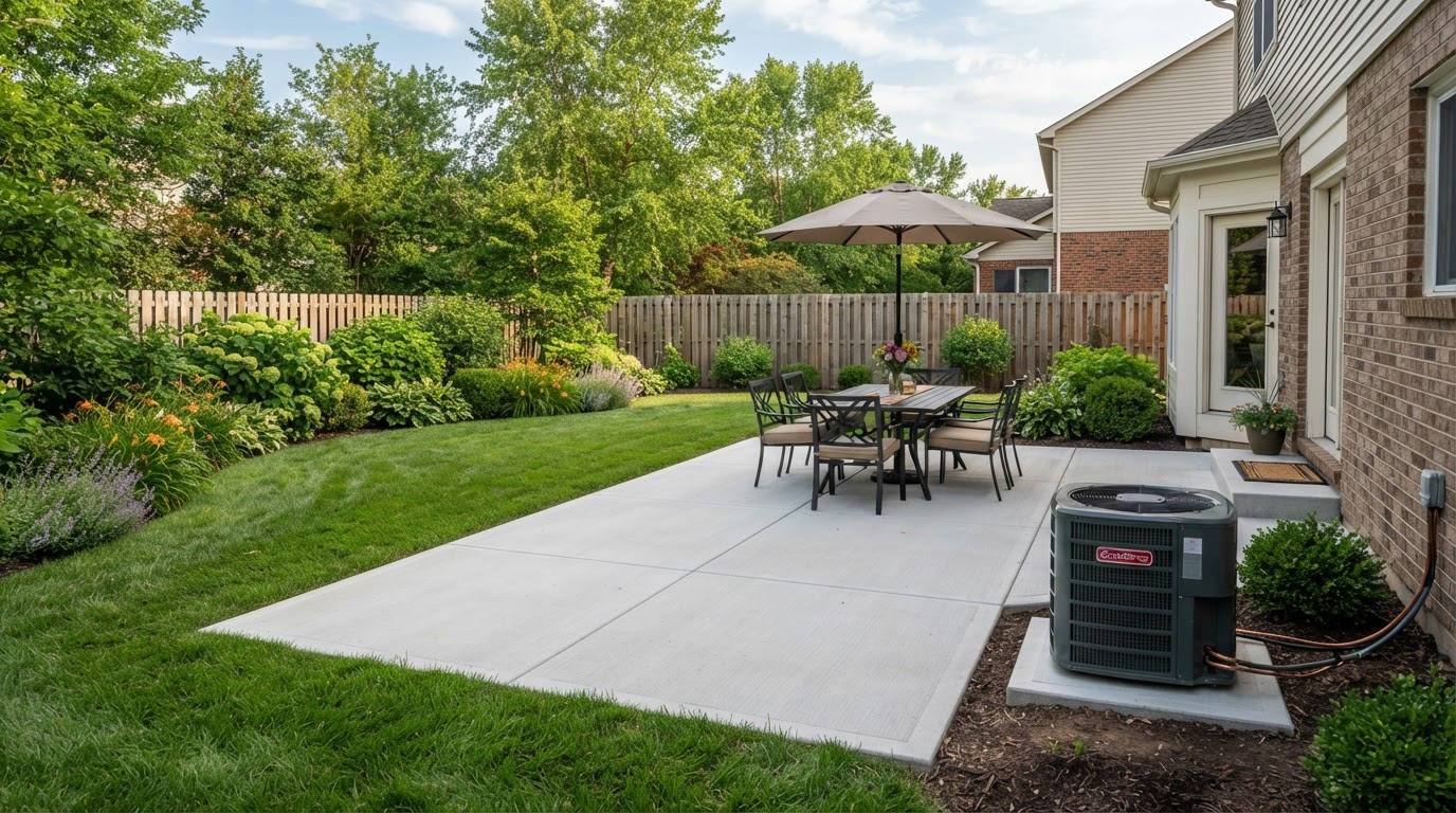 Concrete Patios & Pads in Louisville, KY
