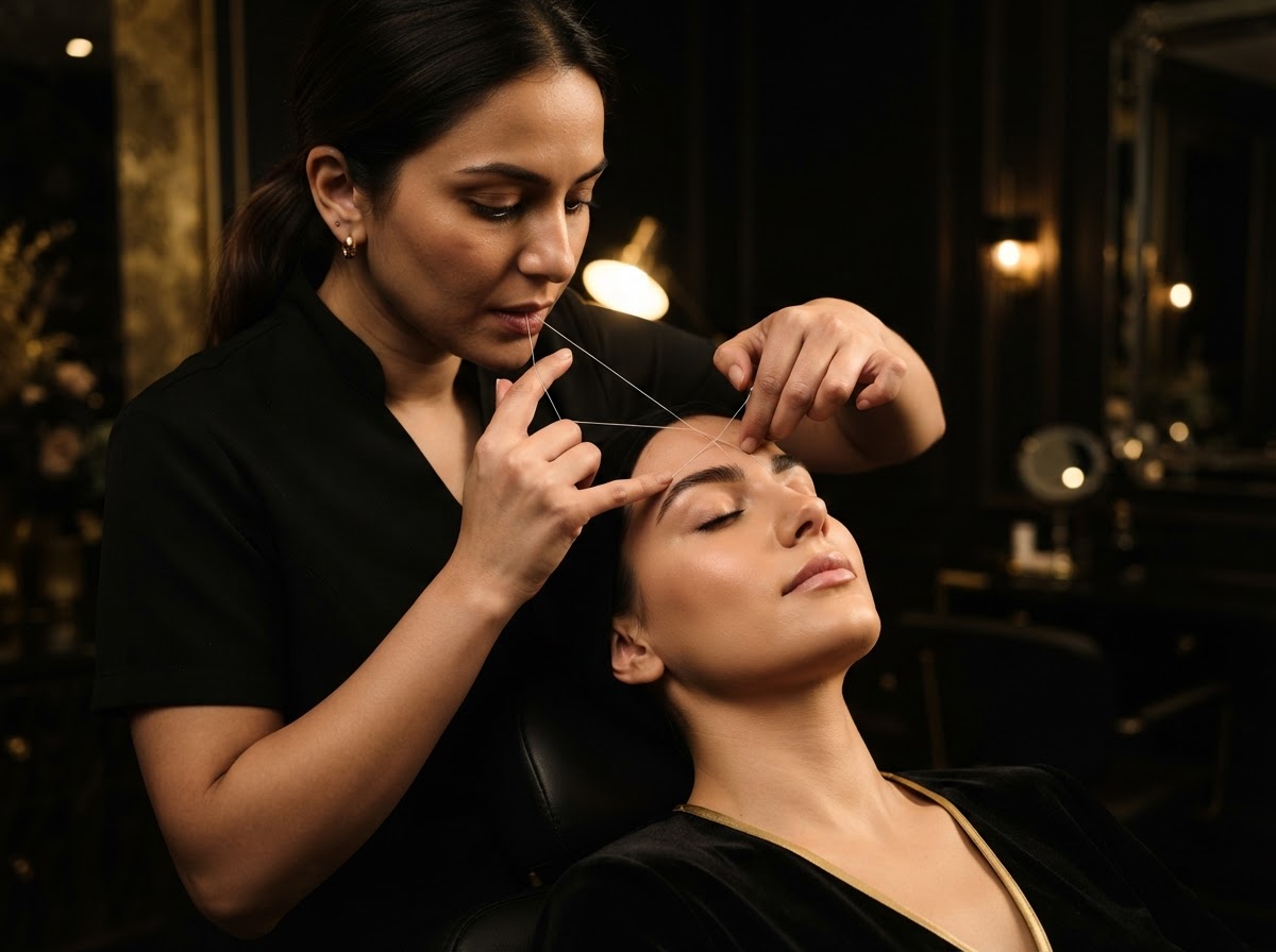 Precision threading 💫 — Attraction Hair, Beauty, Aesthetics, Tanning Salon & Academy