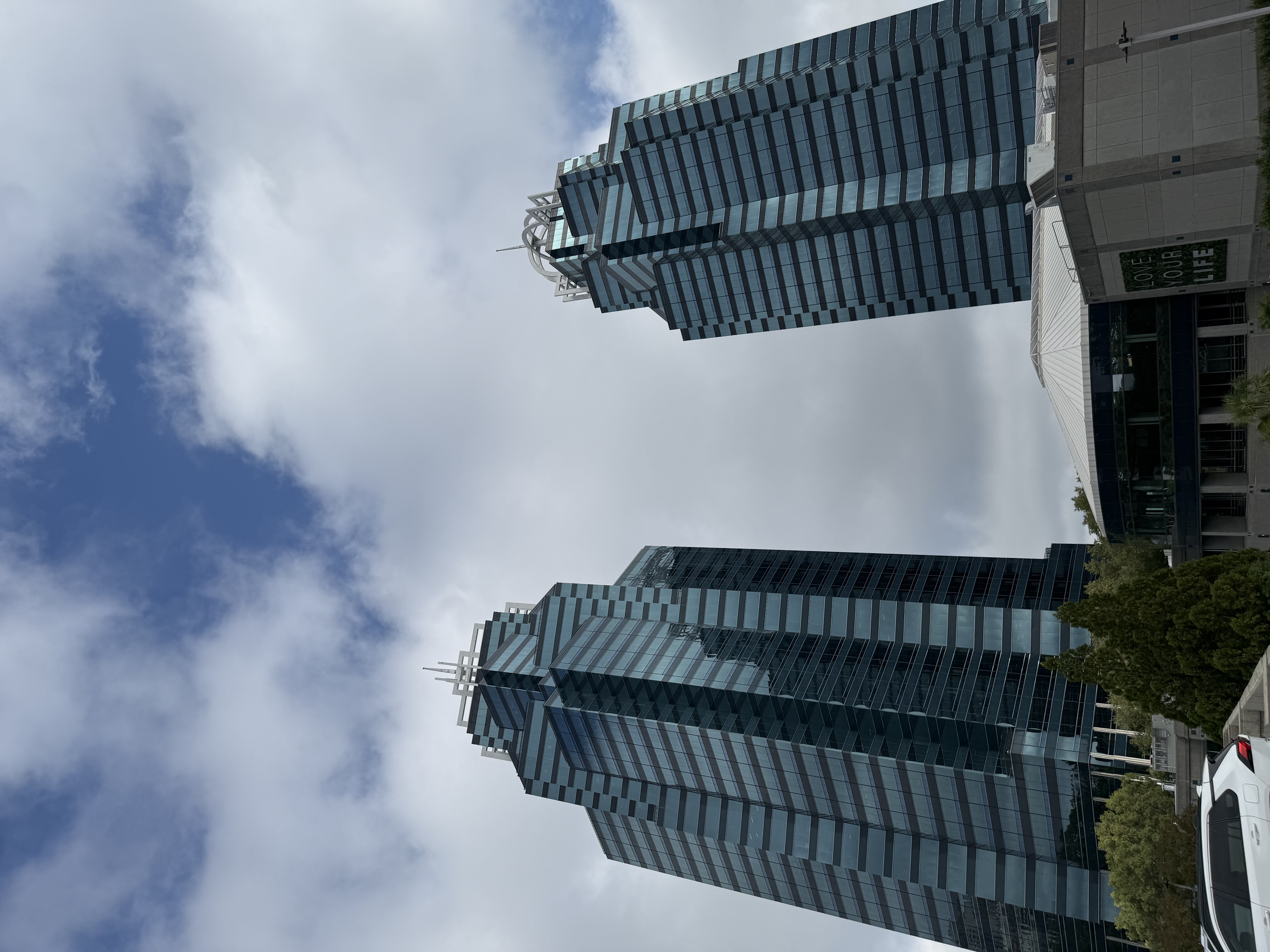 Concourse King and Queen towers in Sandy Springs, Georgia