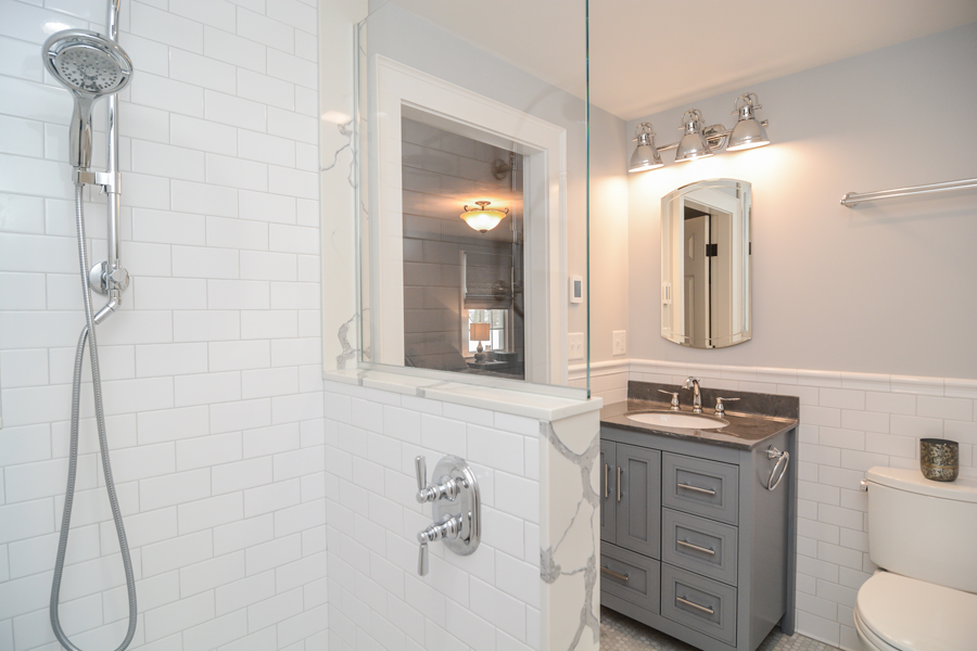 Walpole aging in place custom bathroom remodel