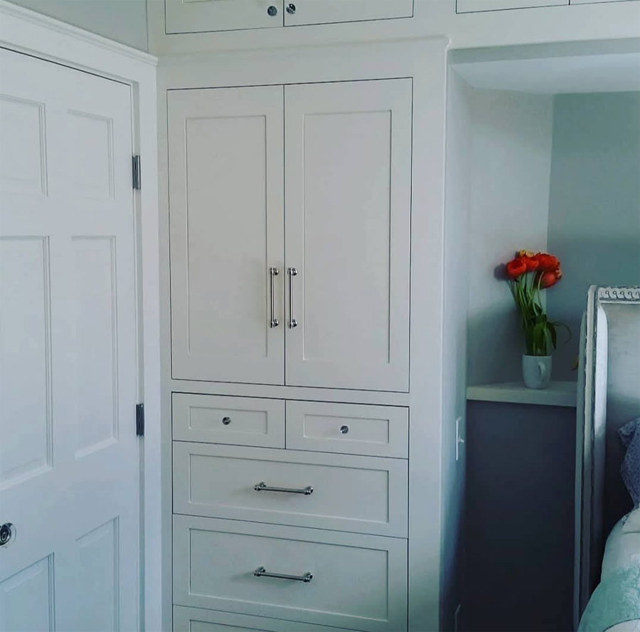 Back Bay custom built-ins and cabinetry