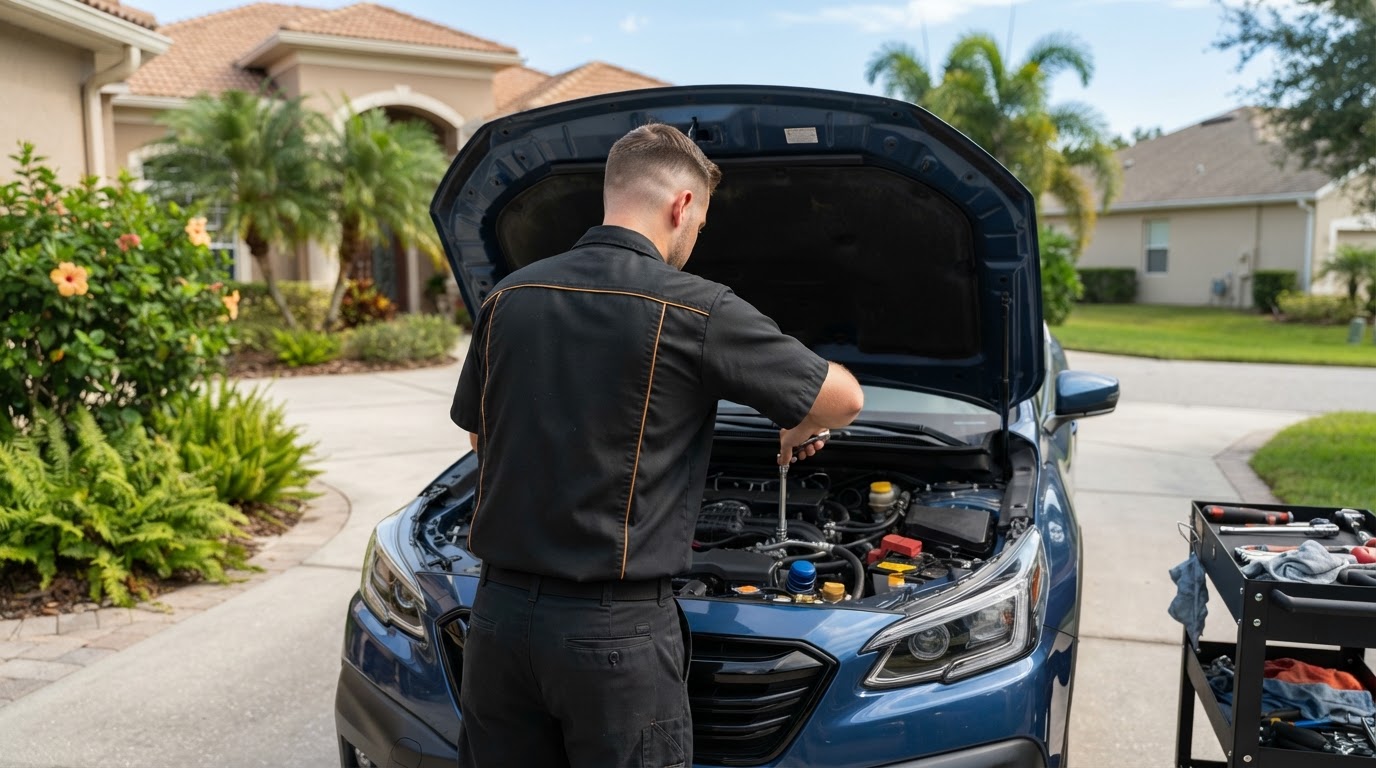 Vehicle Maintenance from Florida Bros Mobile Mechanics