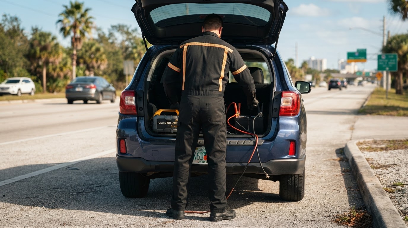 Roadside Assistance from Florida Bros Mobile Mechanics