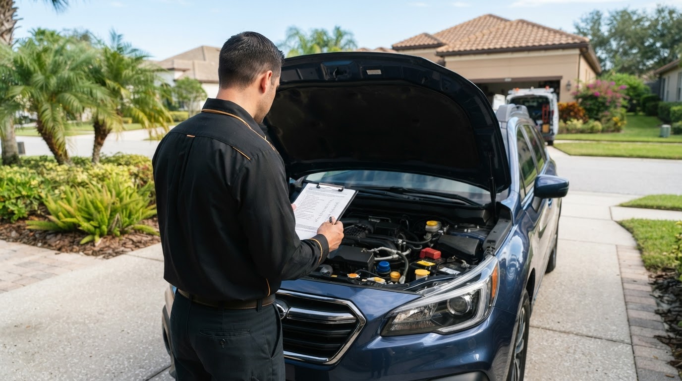 Vehicle Inspections from Florida Bros Mobile Mechanics