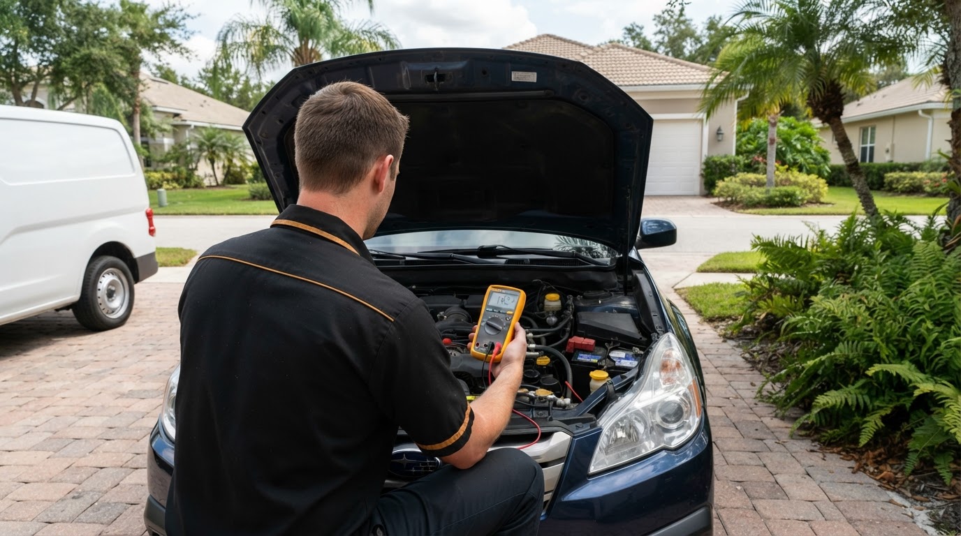 Starting & Charging from Florida Bros Mobile Mechanics