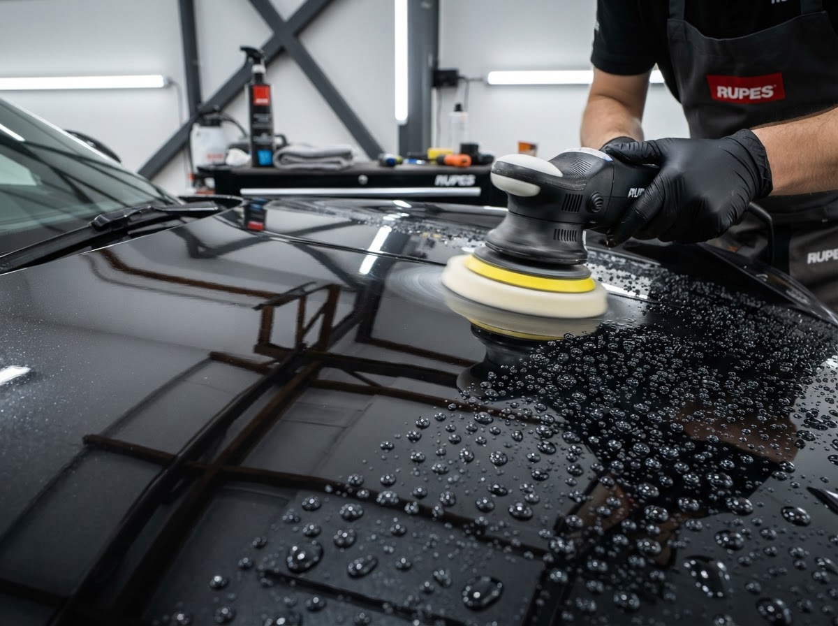 Paint correction and ceramic coating application