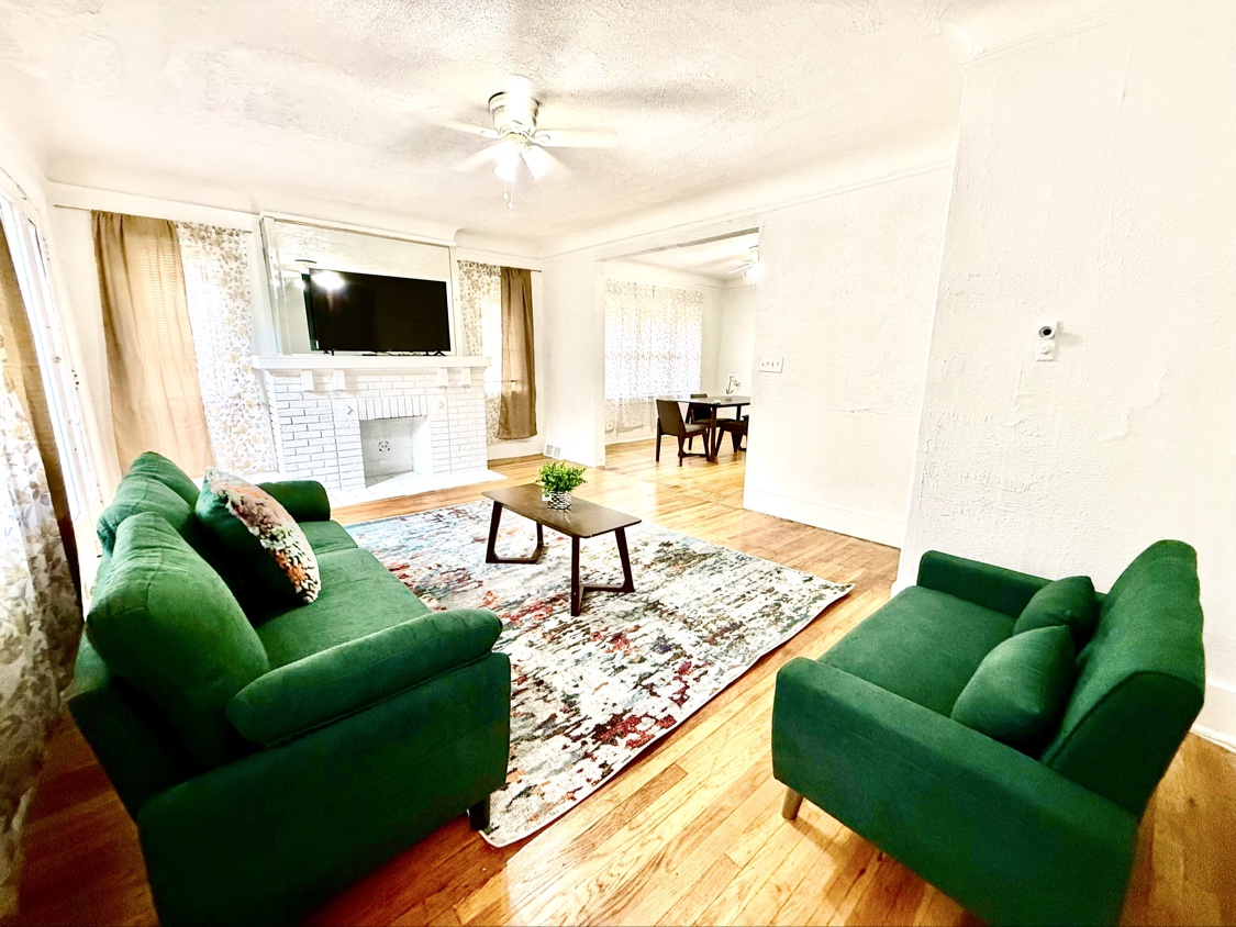 Living room interior at Better With Betty Homes Detroit