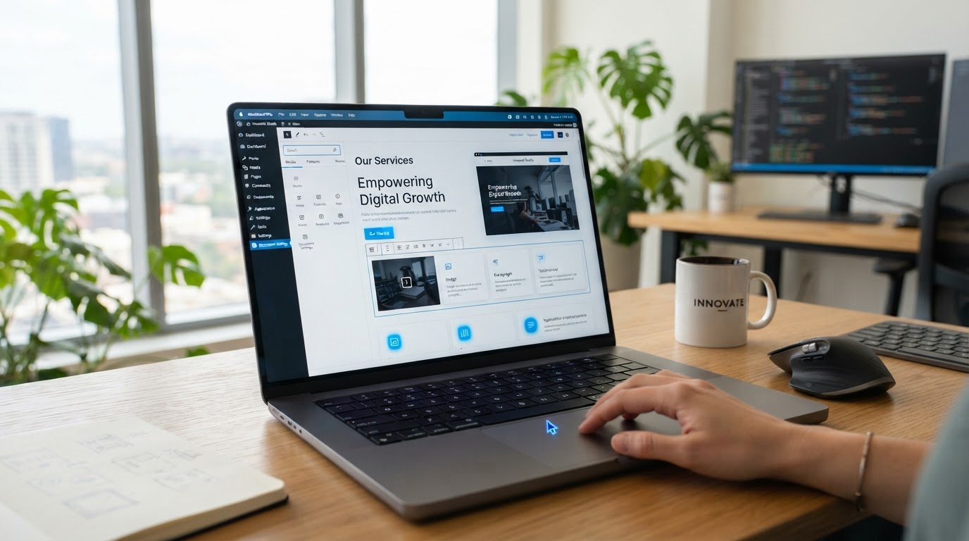Efter Make Over - Modern snabb WordPress Gutenberg