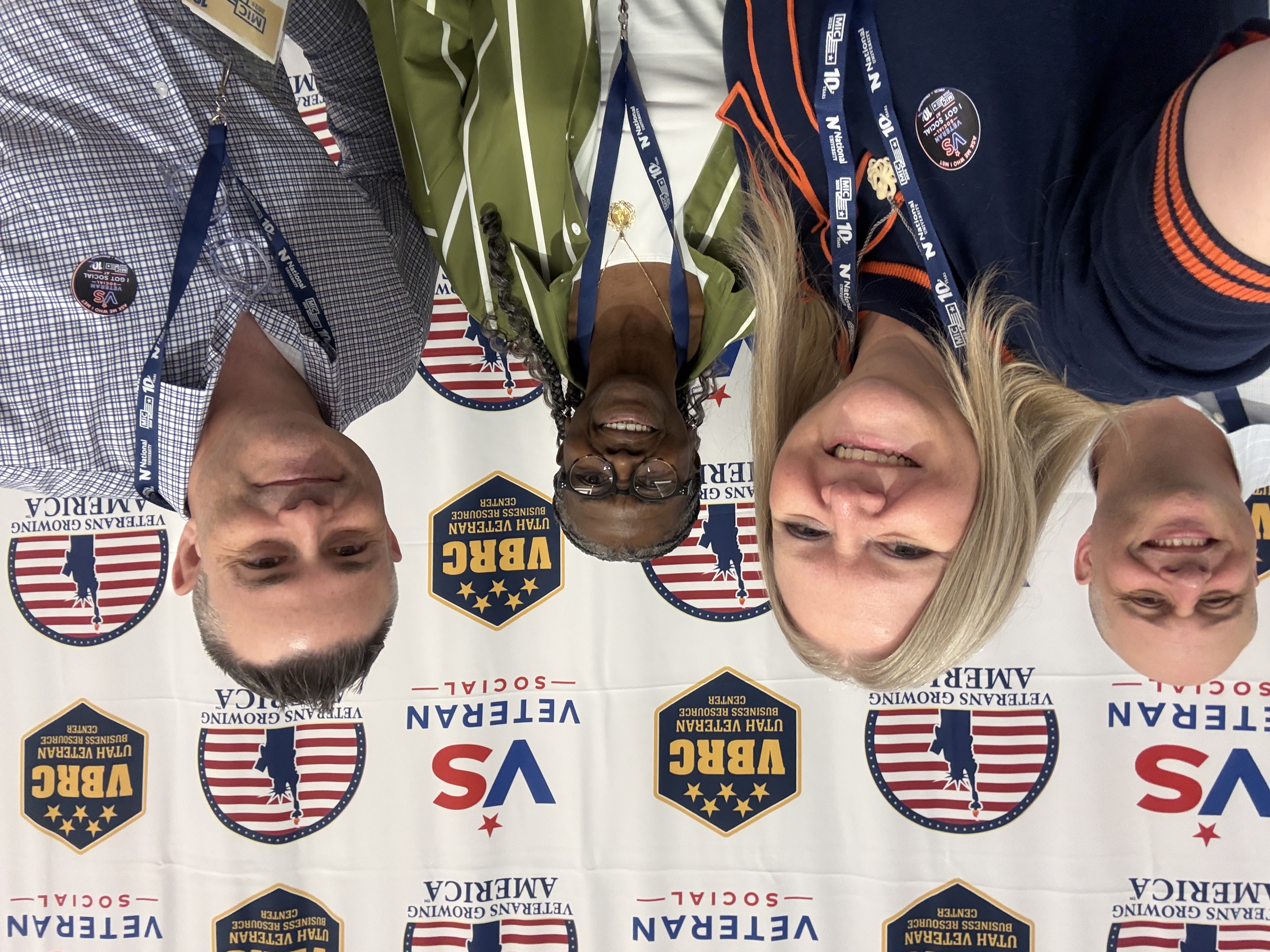 Veteran Social community activating at the Military Influencer Conference 2026 in Tampa, Florida
