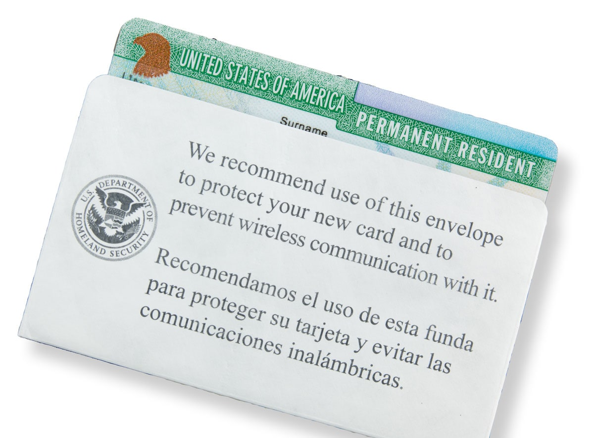 Tarjeta de Residencia Permanente de los Estados Unidos (Green Card)