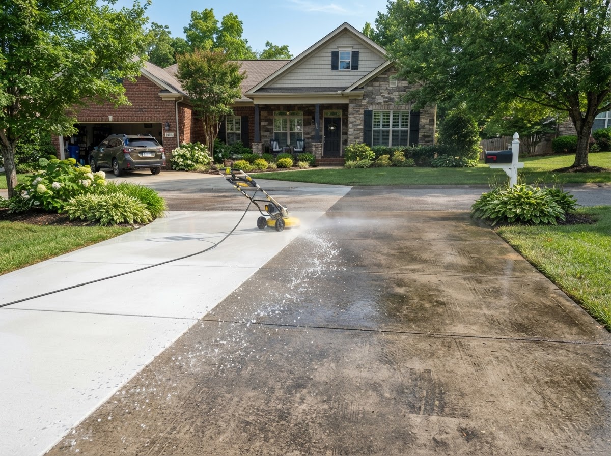 Pressure Washing in Brentwood TN - Spring Clean Home Services