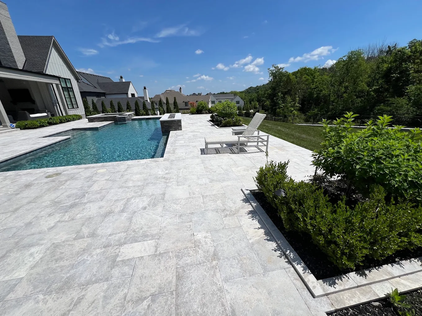 Pool Deck Pavers Wash & Sealing