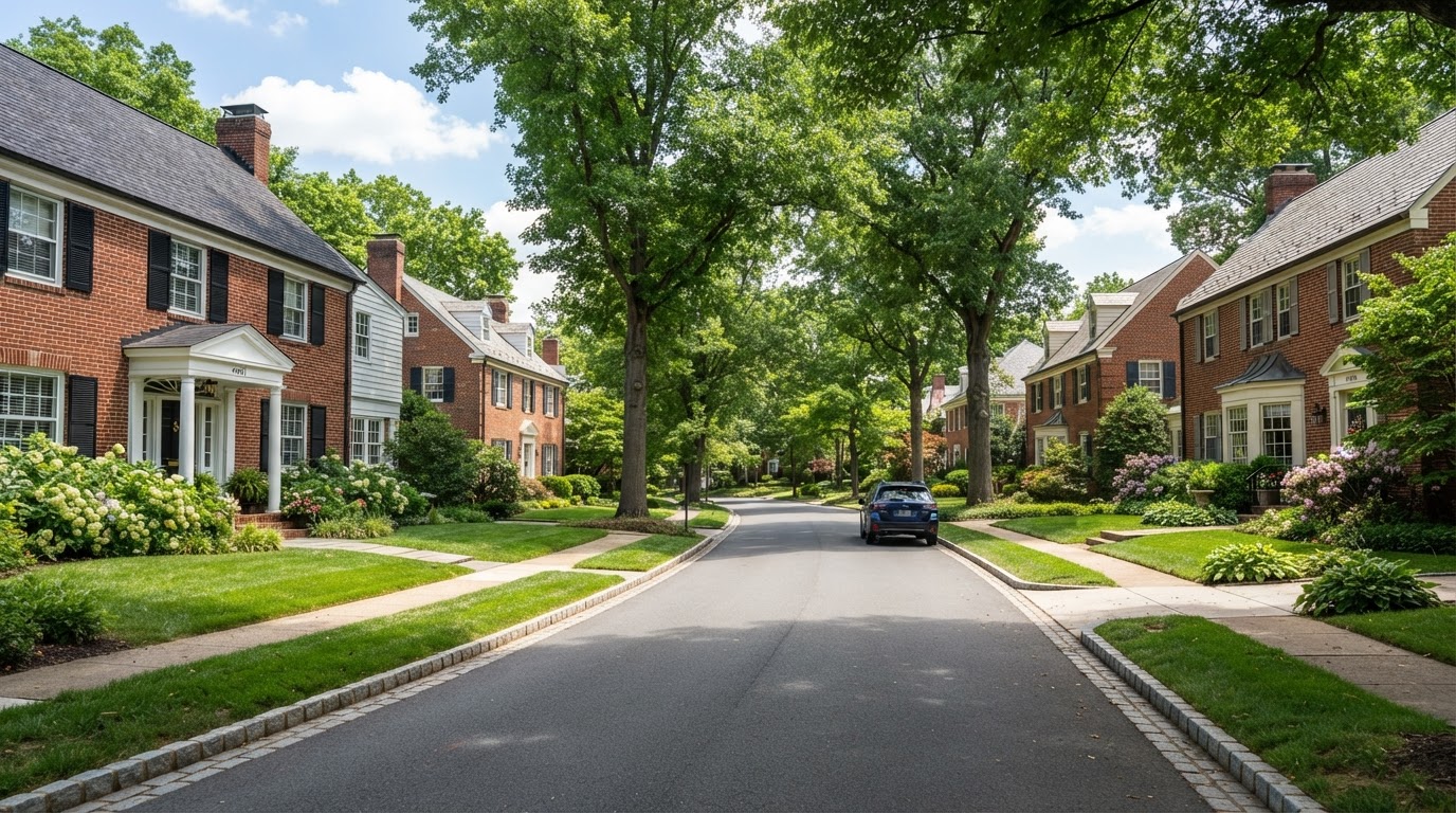 Representative residential property in Brookmont, MD